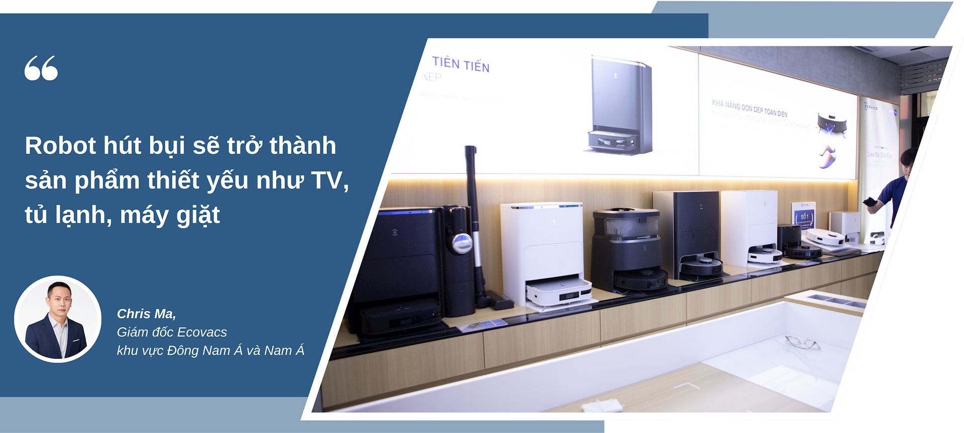 Giám đốc Ecovacs Đông Nam Á và Nam Á: Việt Nam là thị trường quan trọng nhất khu vực - Ảnh 5