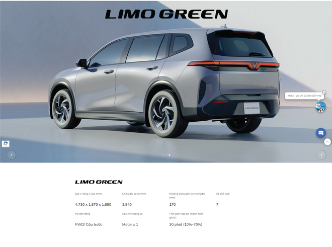 Đã có thông tin chi tiết hơn về 4 xe dịch vụ của VinFast: Cùng bán giá rẻ, Minio Green hơn kém gì VF 3? - Ảnh 7