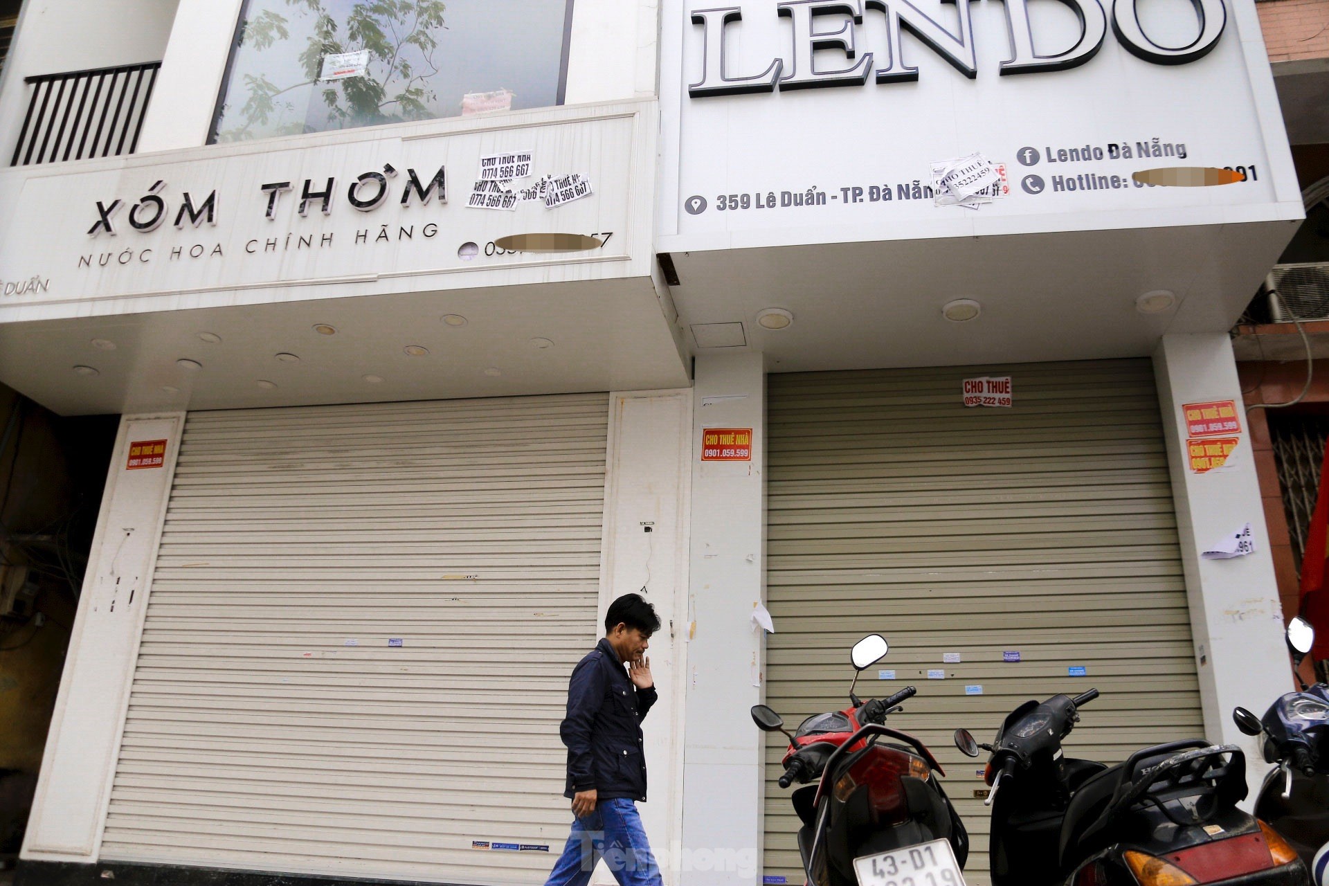Phố thời trang Đà Nẵng ‘cửa đóng then cài’ giữa mùa làm ăn dịp Tết - Ảnh 6
