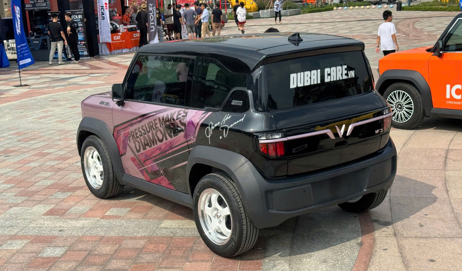 VinFast VF3 độ phong cách ‘7 viên ngọc rồng’ của tiền đạo Phạm Tuấn Hải - Ảnh 10