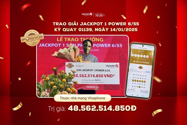 Người đàn ông trúng Vietlott gần 44 tỷ ngay sát Tết - Ảnh 1