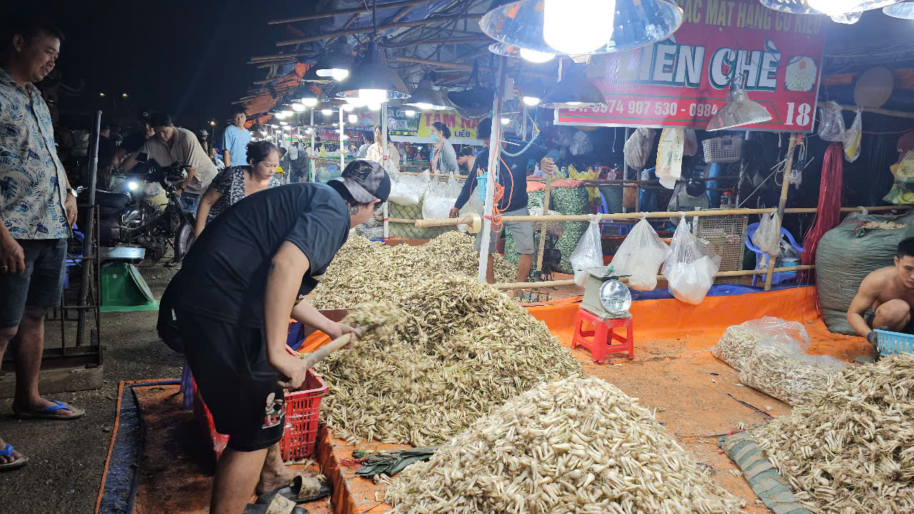 Hàng hóa Tết tràn ngập chợ đầu mối Thủ Đức, tiểu thương tiết lộ thông tin bất ngờ - Ảnh 2