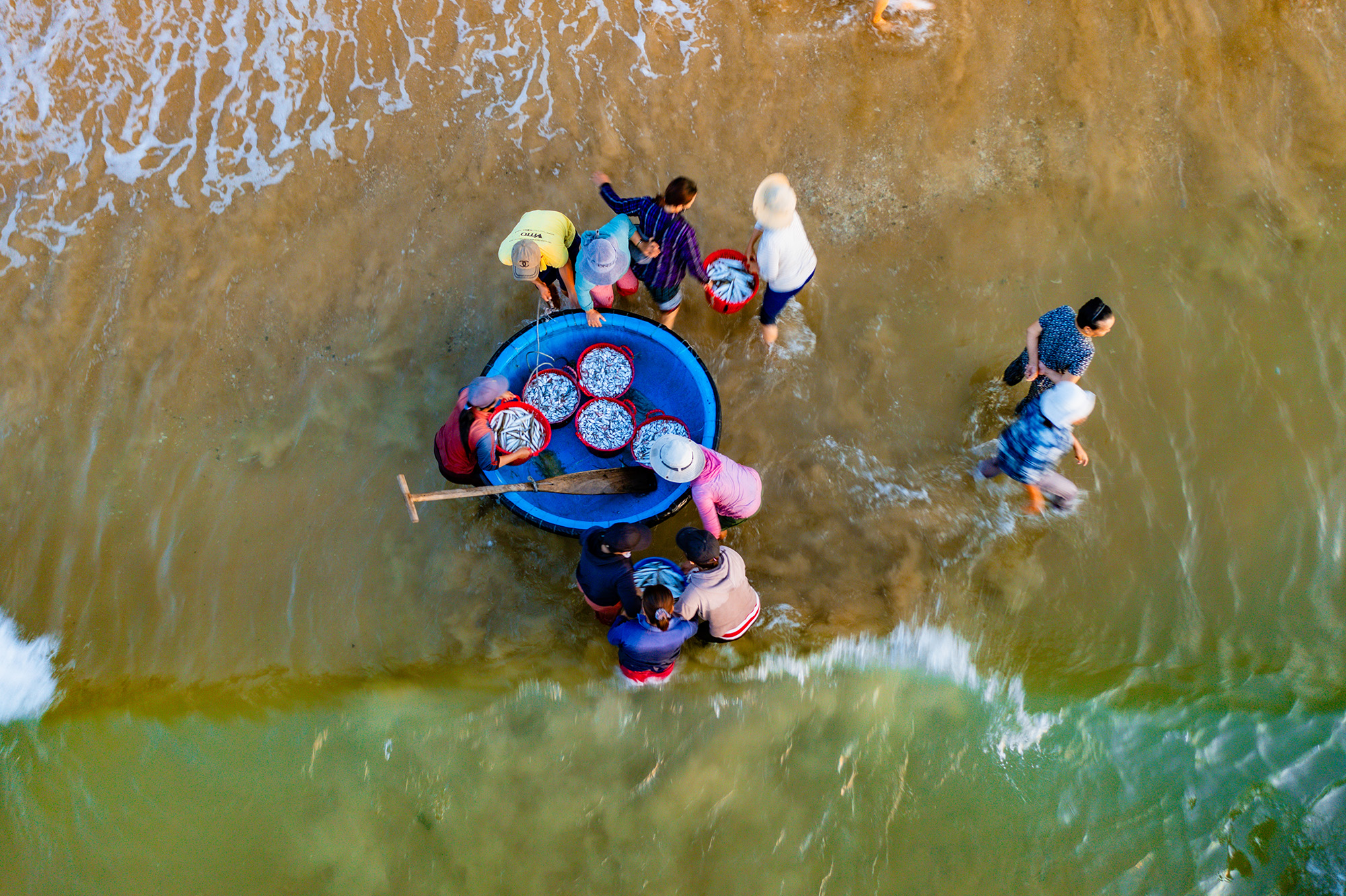 Chợ cá có giá sỉ bằng 1/10 giá lẻ, người bán không nói thách, người mua mang theo cả xe bò - Ảnh 4