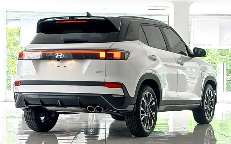 Hyundai Creta 2025 lần đầu lộ diện tại Việt Nam: Có bản thể thao như Elantra, dễ dùng động cơ tăng áp mạnh 158 mã lực - Ảnh 4