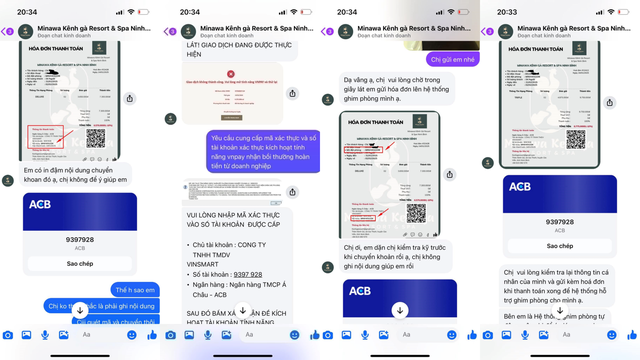 Đặt phòng resort dịp Tết lại trúng page giả mạo, người phụ nữ chuyển khoản 6 lần lên đến 1 tỷ đồng, kẻ lừa đảo còn trách cứ một điều! - Ảnh 5