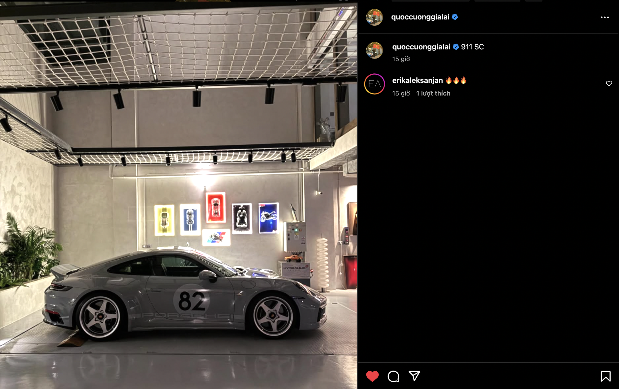 Cường Đô la lần đầu khoe Porsche 911 Sport Classic cùng dàn mâm mới với giá dễ ngang một chiếc Kia Morning - Ảnh 1