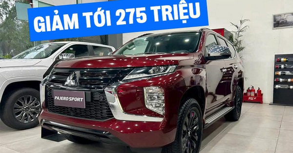 Giá Mitsubishi Pajero Sport tiếp tục 'dò đáy' tại đại lý: Giảm nhiều nhất 275 triệu 'dọn kho' chờ bản mới ra mắt