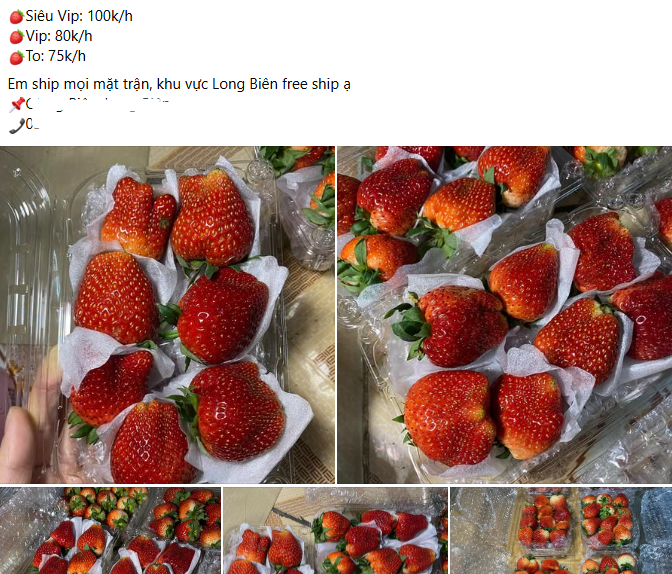 Dâu tây Sơn La ngập chợ, giá rẻ chưa từng có - Ảnh 3