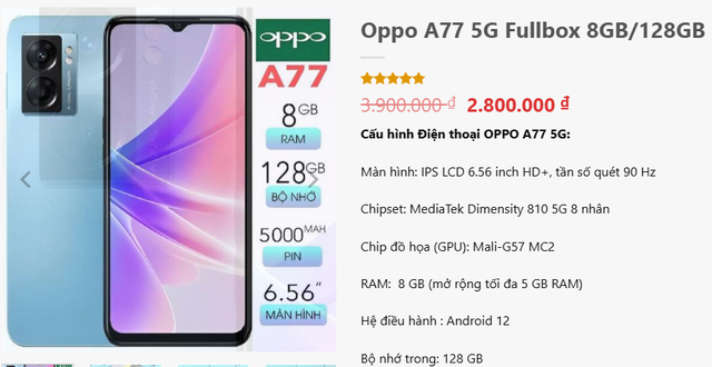 Điện thoại 5G giá rẻ nhất thị trường Việt: Màn 6.5 inch, pin 5000 mAh, giá chỉ 2 triệu đồng - Ảnh 3