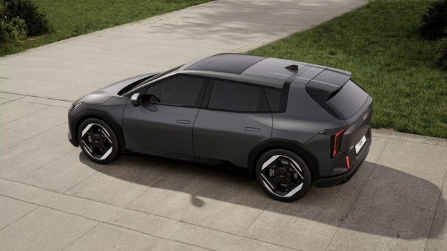 Hình ảnh chính thức mẫu sedan điện đầu tiên của Kia - Ảnh 5