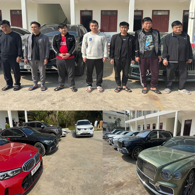 Bắt Lê Tiến Mạnh và 8 người khác, tạm dừng giao dịch hàng chục căn hộ, thu giữ nhiều xe sang - Ảnh 1