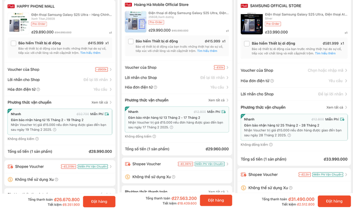 Trước giờ giao máy, giá Galaxy S25 Ultra có nơi bán chỉ hơn 26 triệu đồng - Ảnh 3