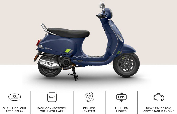Xe tay ga Vespa mới ra mắt giá rẻ như Vision, giá chỉ 39 triệu đồng - Ảnh 1
