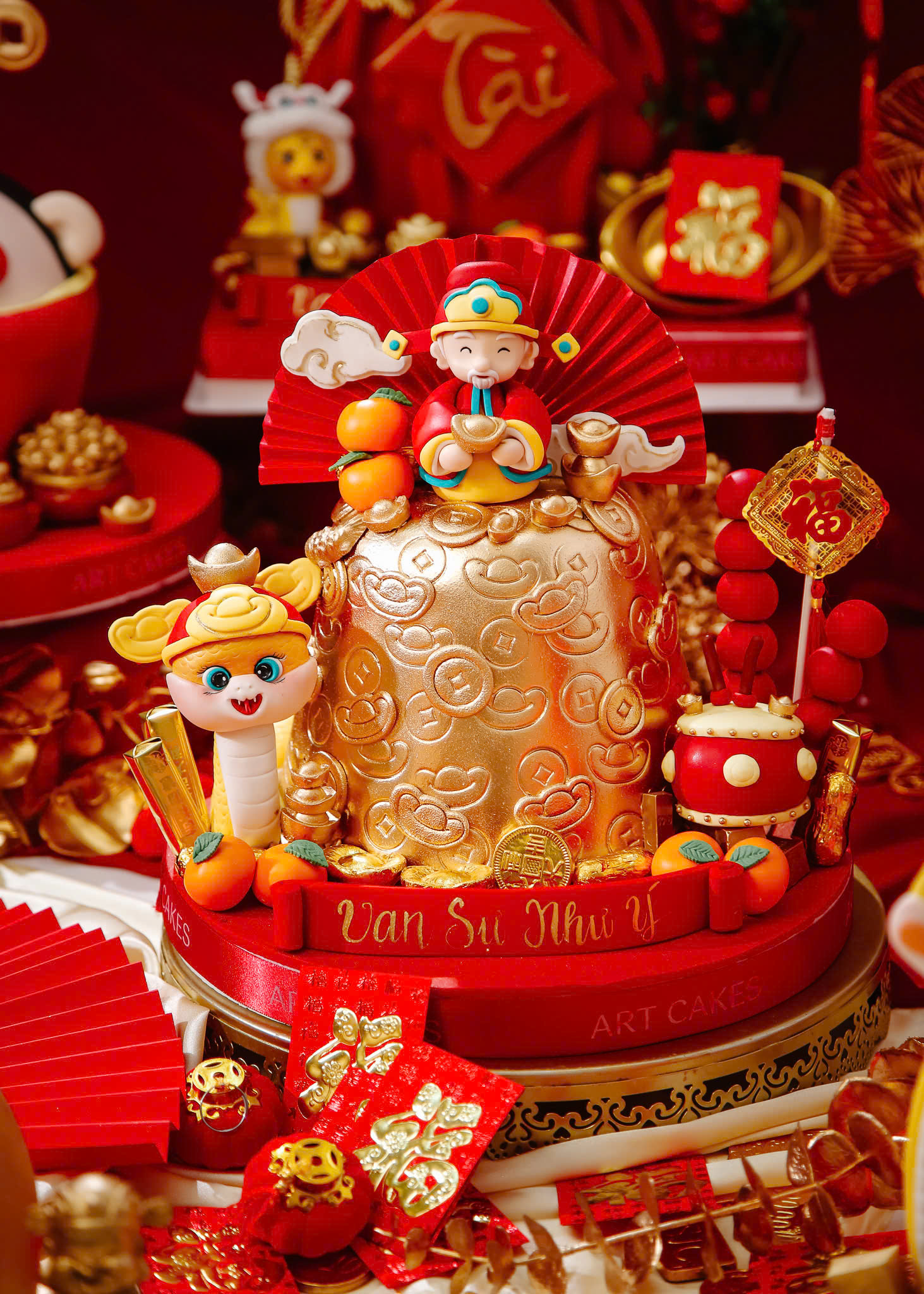 Bánh thần tài, heo quay cúng khai trương "cháy hàng" trong ngày mùng 6 - Ảnh 17