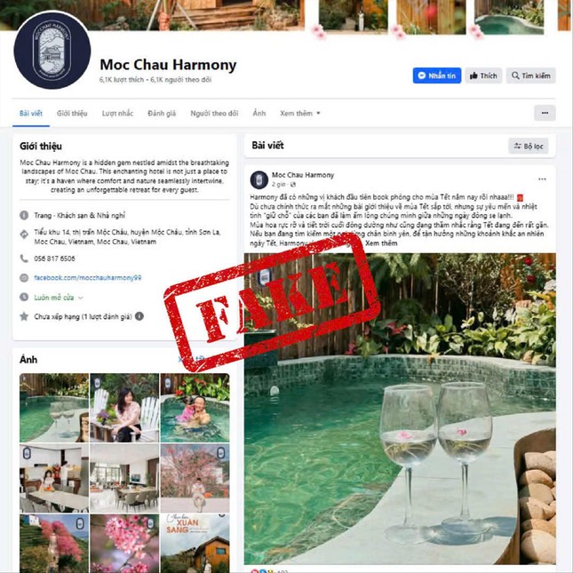 Fanpage 'ma' giăng bẫy du khách - Ảnh 2