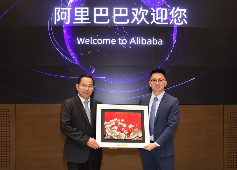 Alibaba đón đoàn đại biểu cấp cao Việt Nam - Ảnh 2