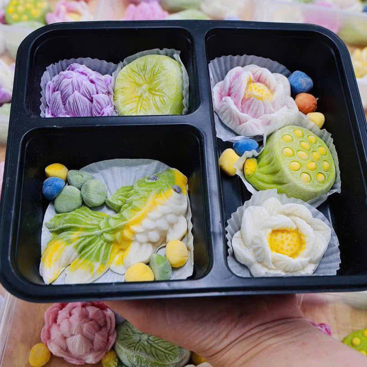 Mê mẩn bánh trôi, bánh chay nghệ thuật, bà nội trợ săn mua cúng Tết Hàn thực - Ảnh 12