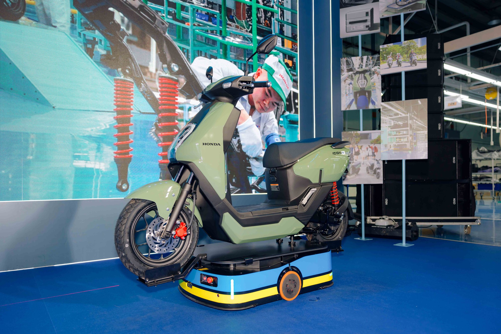 Xe máy điện đầu tiên của Honda tại thị trường Việt xuất xưởng: Trang bị ngang Vision, giá dự kiến dưới 30 triệu - Ảnh 2
