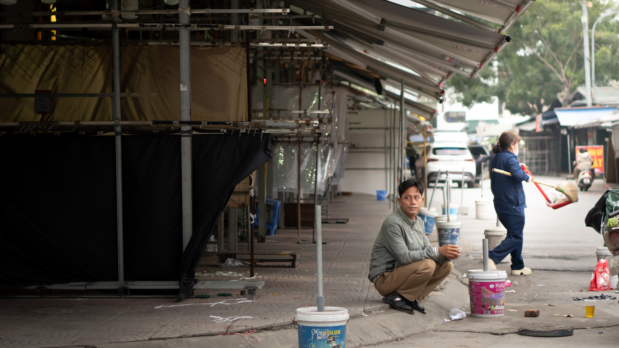 Cảnh bỏ chợ tại nơi từng là thiên đường thời trang sỉ miền bắc, giá thuê ki-ốt lên đến hơn một tỷ đồng/năm - Ảnh 9