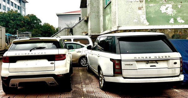 Xe Lexus, Range Rover bị tịch thu, đấu giá hơn 2,6 tỷ đồng