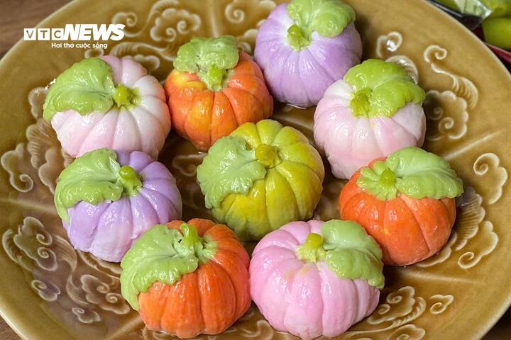 Mê mẩn bánh trôi, bánh chay nghệ thuật, bà nội trợ săn mua cúng Tết Hàn thực - Ảnh 2