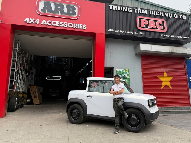 Gặp thợ Việt biến VinFast VF 3 thành bán tải, giải yêu cầu khó từ chủ xe: 'Sẽ tiếp tục nâng cấp để có phiên bản hoàn thiện hơn' - Ảnh 5