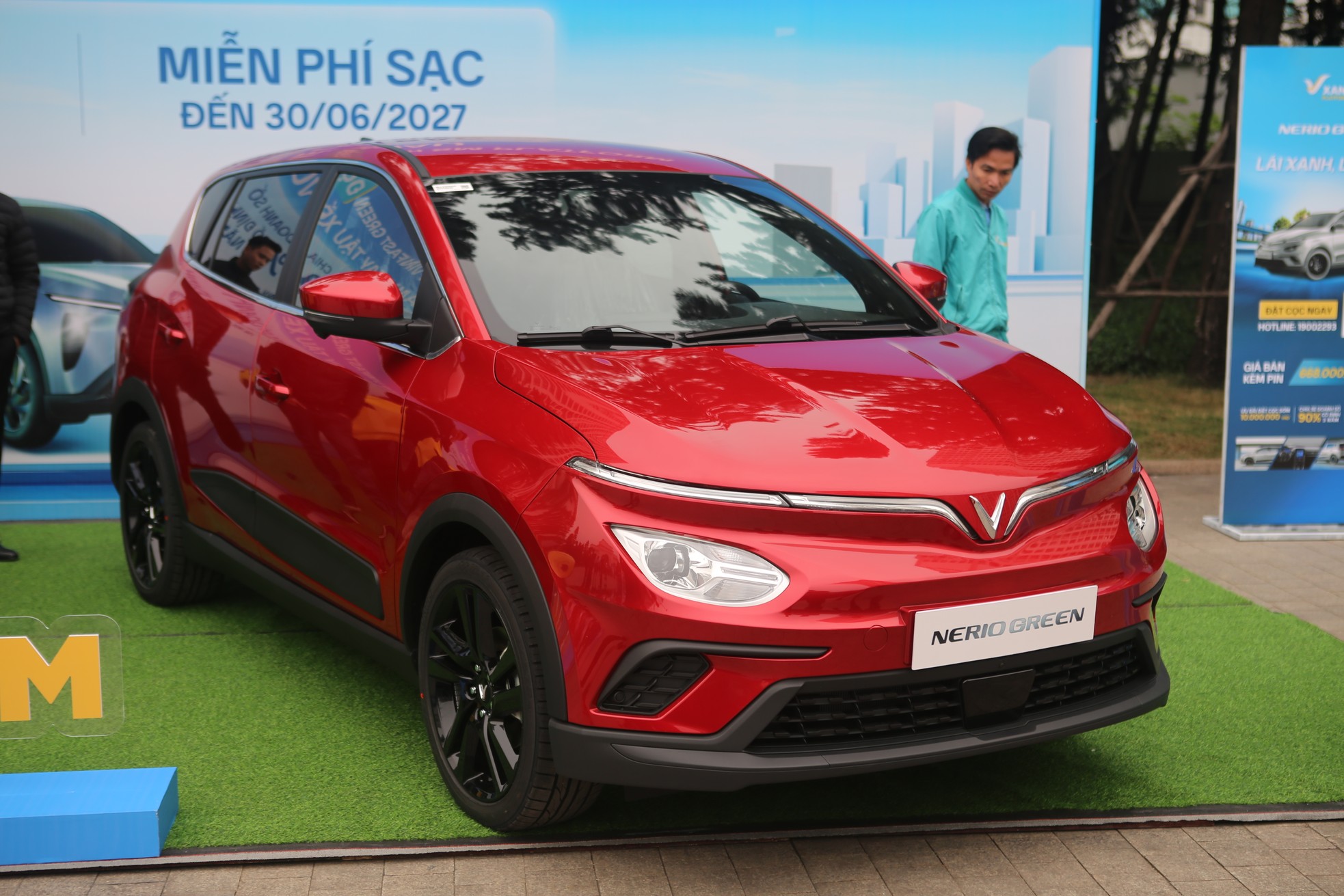 Cận cảnh 2 dòng xe điện VinFast Nerio Green và Herio Green - Ảnh 6
