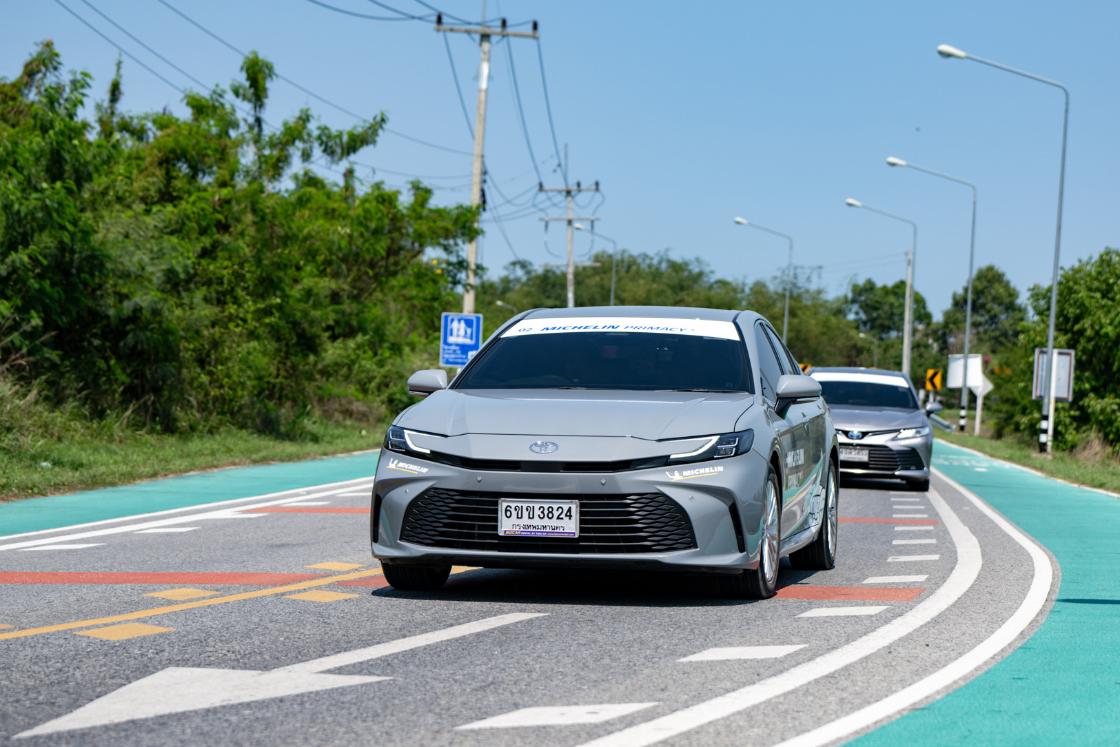 Test lốp Michelin mới cho khách Việt: Giảm ồn, giảm rung, lâu phải thay hơn, dùng được cho cả xe xăng, điện - Ảnh 2