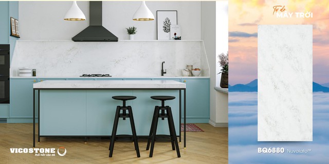 VICOSTONE® Tự do mây trời: Chạm chất riêng trong mọi không gian - Ảnh 1