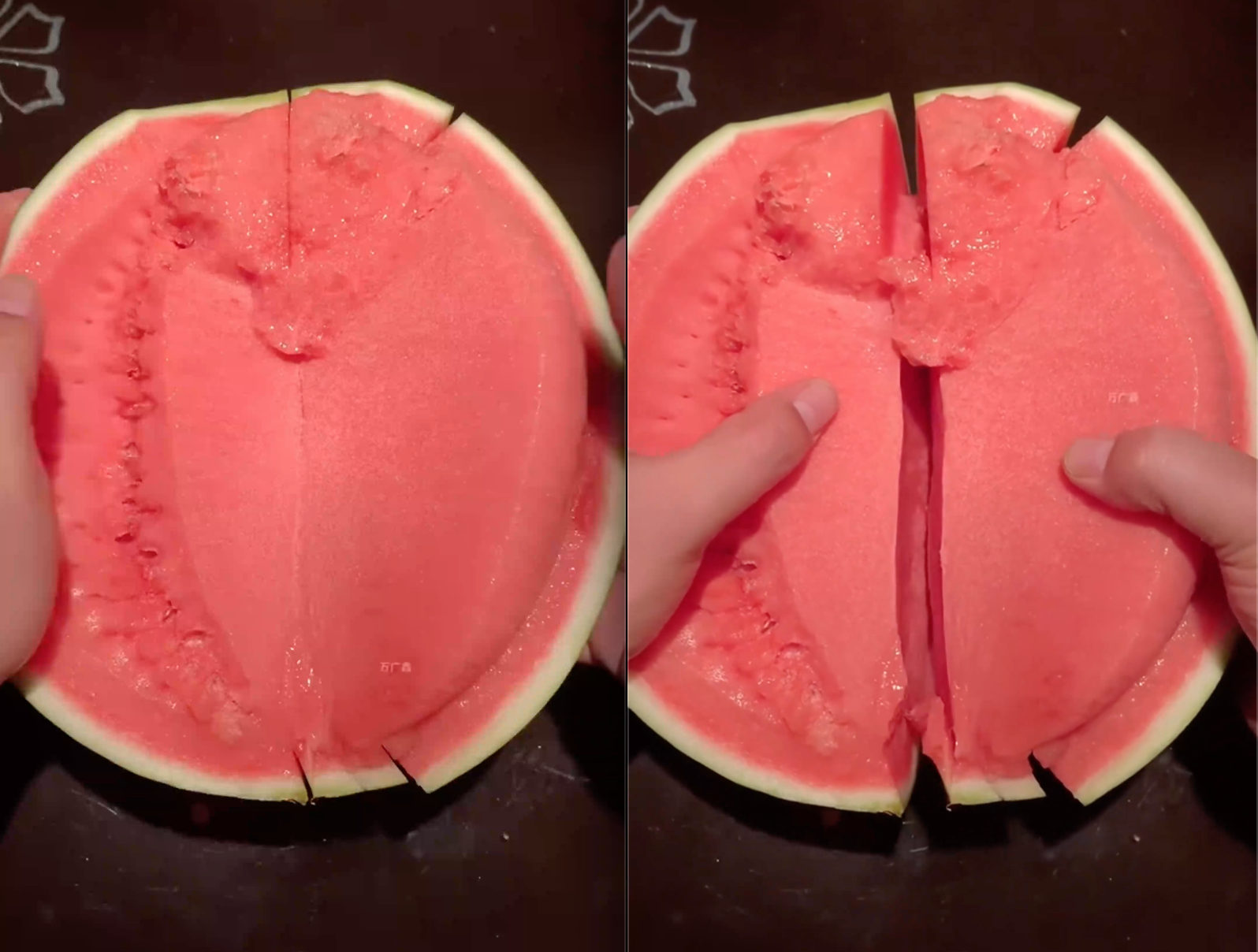 Hình ảnh quả dưa hấu có phần ruột quá hoàn hảo khiến nhiều người nhất quyết không tin nó thật sự tồn tại - Ảnh 1