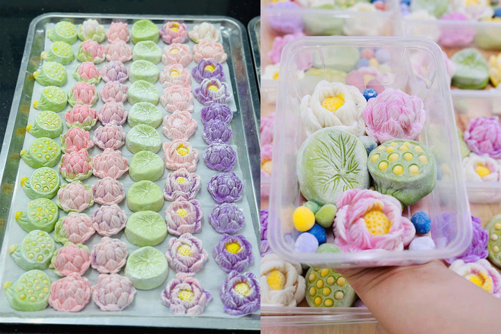Mê mẩn bánh trôi, bánh chay nghệ thuật, bà nội trợ săn mua cúng Tết Hàn thực - Ảnh 10