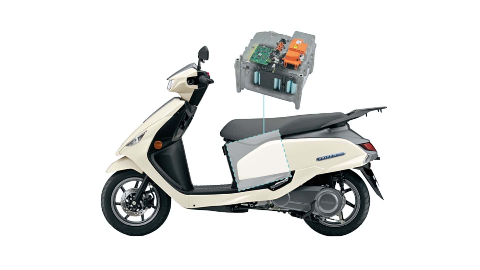 Chi tiết về chiếc xe tay ga điện đầu tiên của Suzuki: Quyết tâm vượt mặt Honda và Yamaha - Ảnh 2