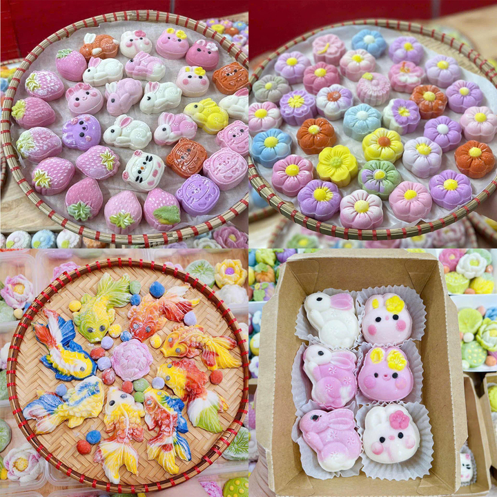 Mê mẩn bánh trôi, bánh chay nghệ thuật, bà nội trợ săn mua cúng Tết Hàn thực - Ảnh 11