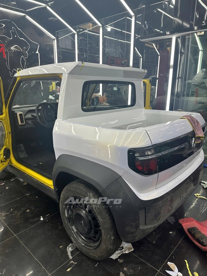 Gặp thợ Việt biến VinFast VF 3 thành bán tải, giải yêu cầu khó từ chủ xe: 'Sẽ tiếp tục nâng cấp để có phiên bản hoàn thiện hơn' - Ảnh 13