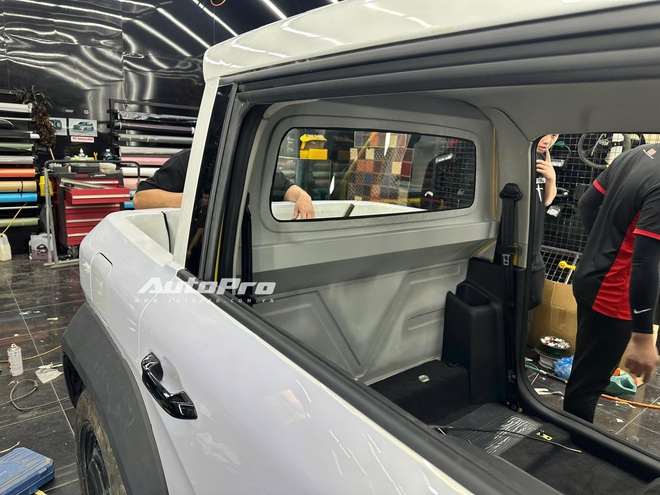 Gặp thợ Việt biến VinFast VF 3 thành bán tải, giải yêu cầu khó từ chủ xe: 'Sẽ tiếp tục nâng cấp để có phiên bản hoàn thiện hơn' - Ảnh 14