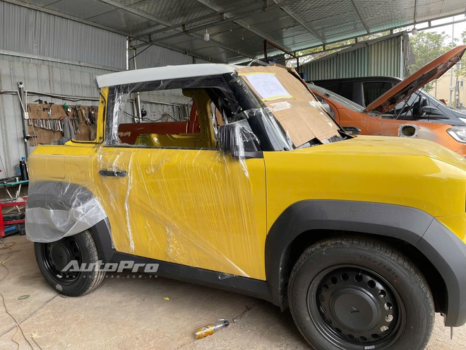 Gặp thợ Việt biến VinFast VF 3 thành bán tải, giải yêu cầu khó từ chủ xe: 'Sẽ tiếp tục nâng cấp để có phiên bản hoàn thiện hơn' - Ảnh 6