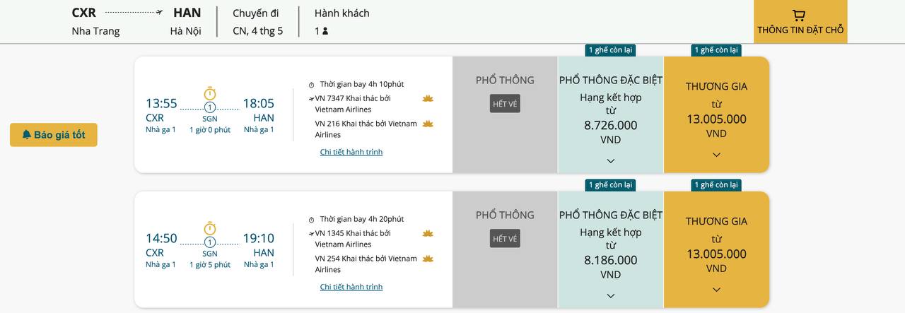 Vé máy bay dịp 30/4 tăng chóng mặt: Một địa điểm có giá vé tăng gần gấp đôi dù đi bất kì đâu - Ảnh 3
