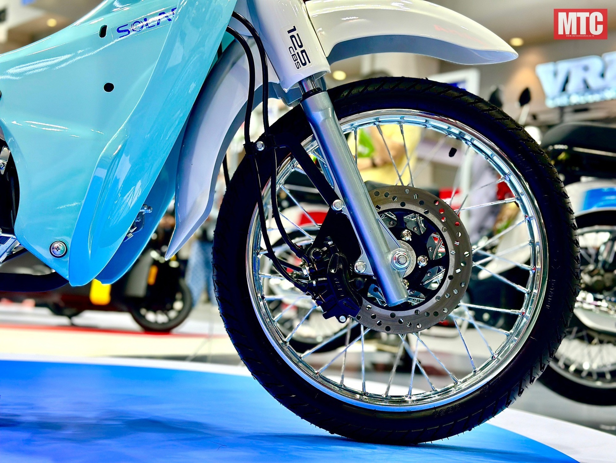 Tân binh xe số 125cc trình làng: Đẹp như Honda Super Cup, ăn xăng 1,83 lít/100km - giá hấp dẫn - Ảnh 4