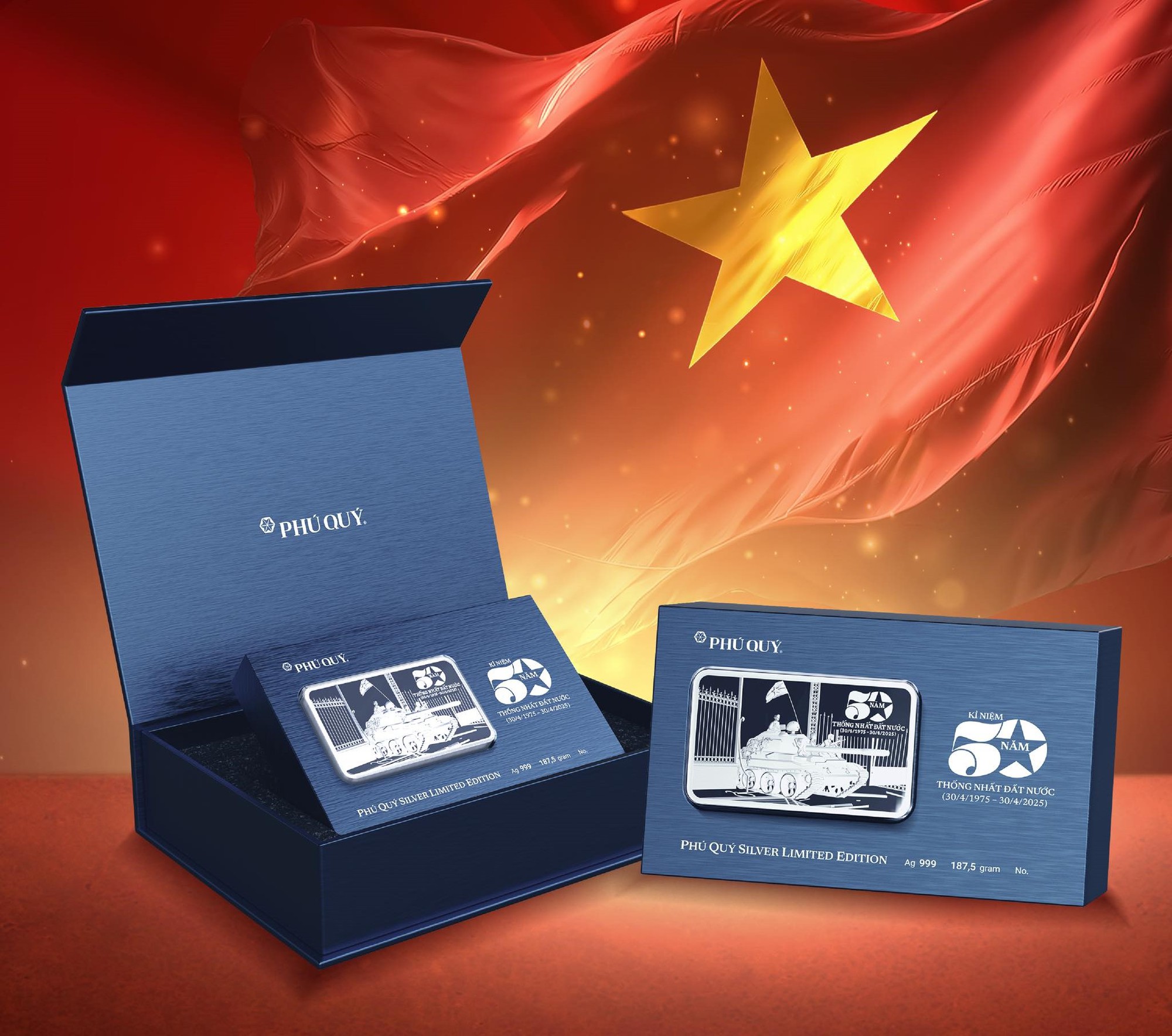 Một sản phẩm bạc thỏi kỷ niệm 50 năm thống nhất đất nước cháy hàng sau đúng 3 giờ mở bán - Ảnh 1