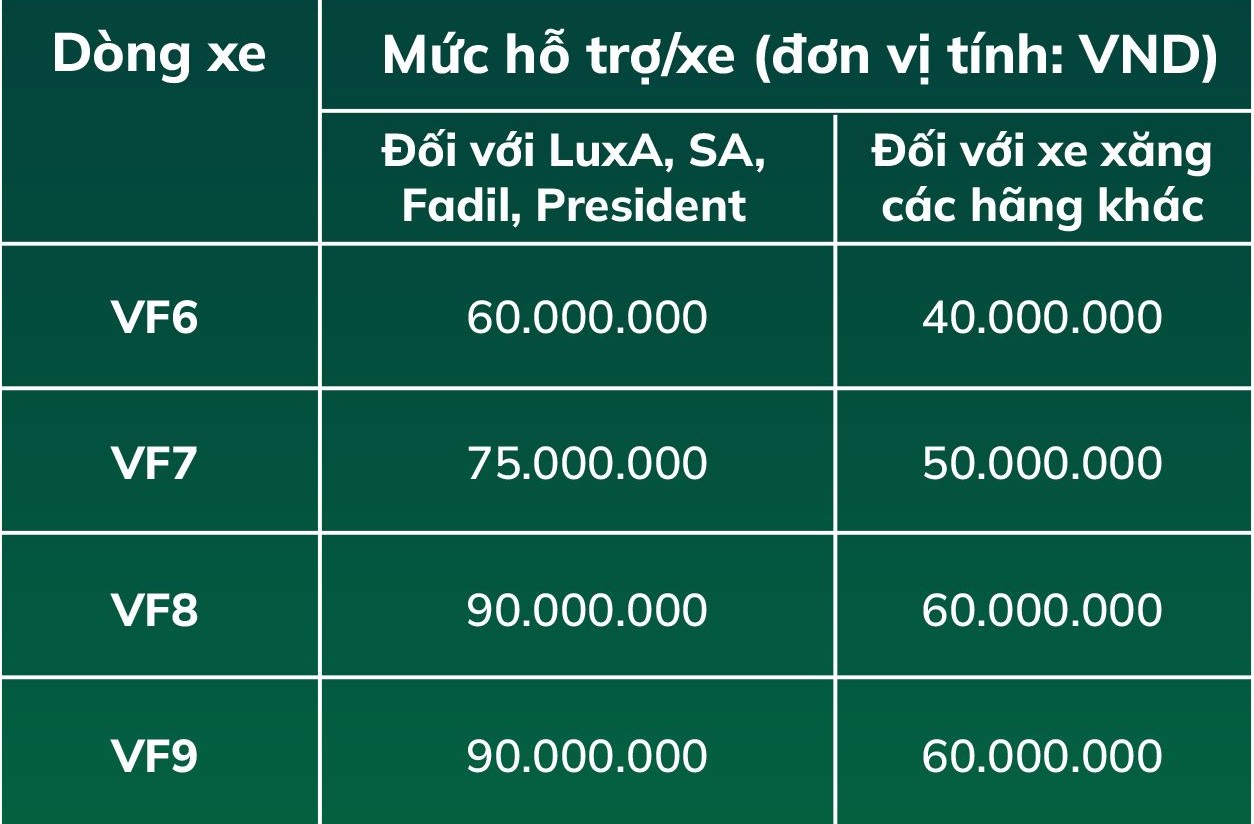 Tỷ phú Phạm Nhật Vượng chơi lớn: Ưu đãi khủng tới 90 triệu cho khách lên đời xế điện, kèm hỗ trợ đặc biệt - Ảnh 1