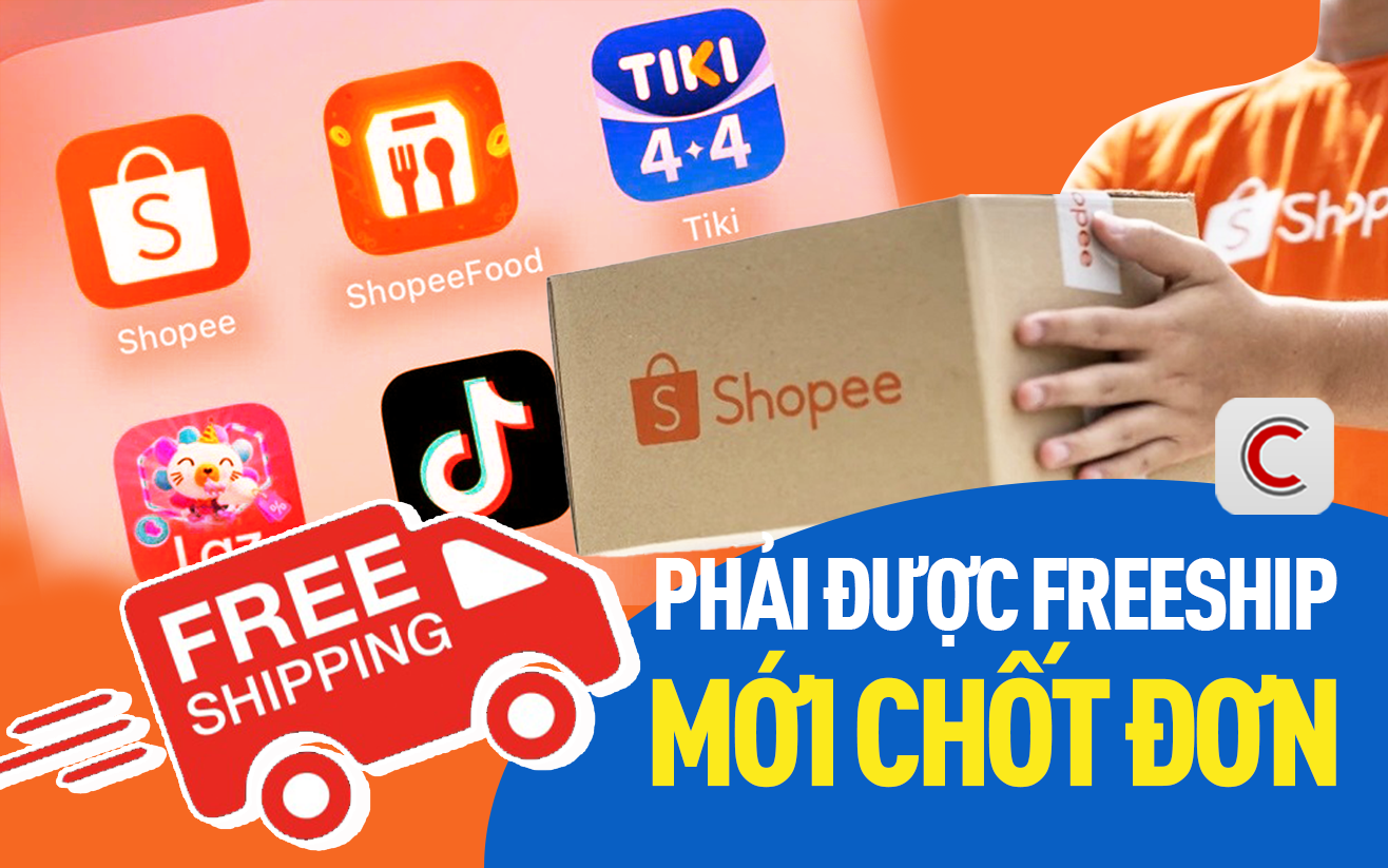 Các sàn thương mại điện tử Việt “nuông chiều” khách bằng freeship - Ảnh 1