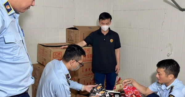 Hàng nghìn gói chân, cánh gà, xúc xích nhập lậu suýt bị tuồn ra thị trường