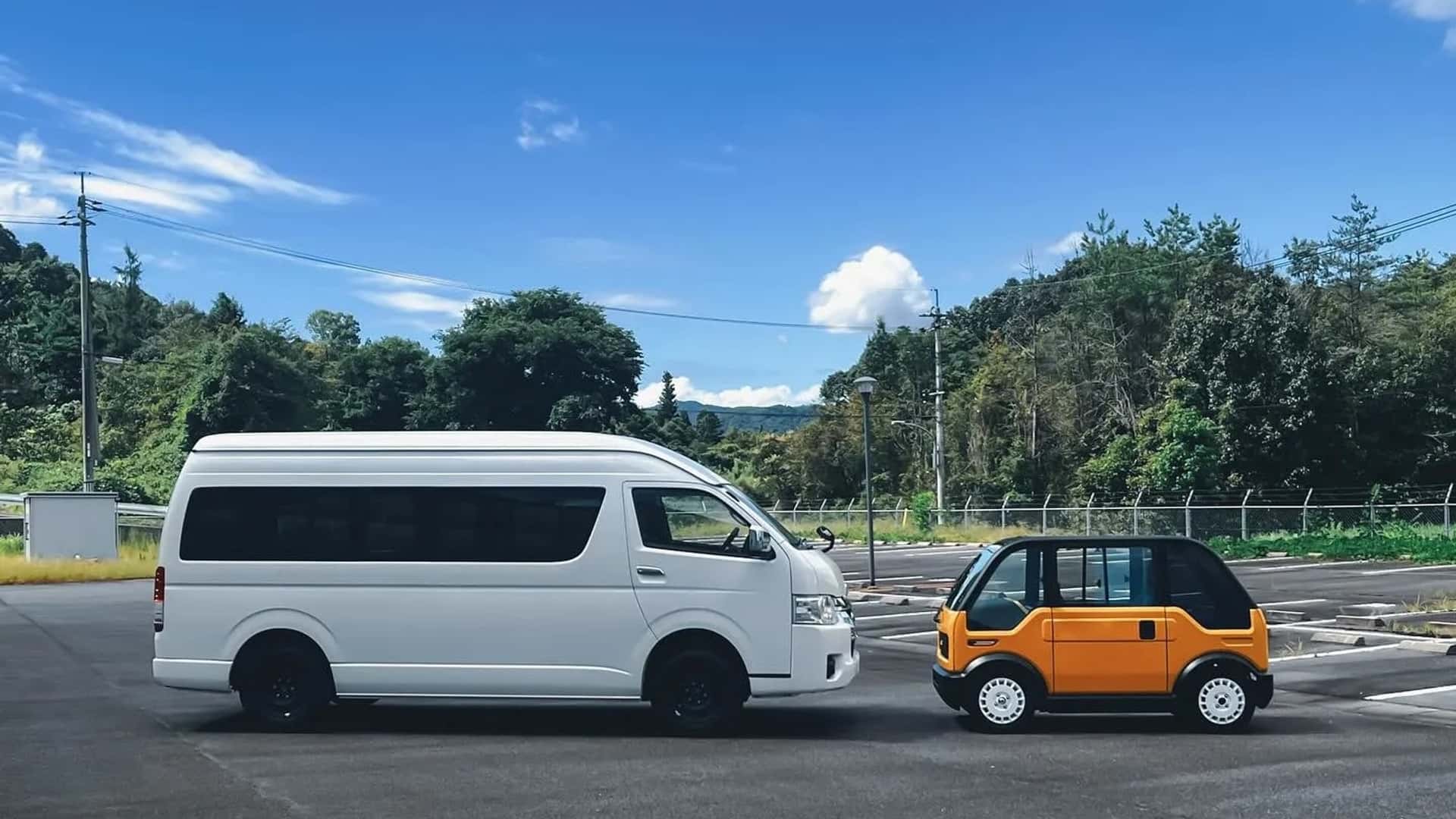 'Tân binh' xe điện siêu nhỏ: nhét vừa Ford Transit, di chuyển 100 km, giá chưa tới 200 triệu đồng - Ảnh 1