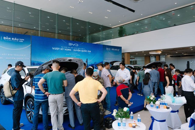 BYD Sealion 6 – SUV Super Hybrid gây ấn tượng mạnh tại Bình Dương - Ảnh 1