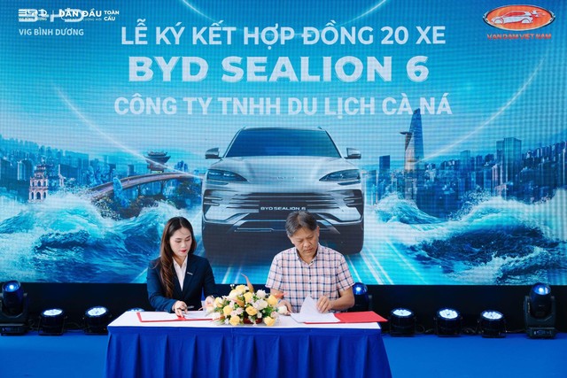 BYD Sealion 6 – SUV Super Hybrid gây ấn tượng mạnh tại Bình Dương - Ảnh 2