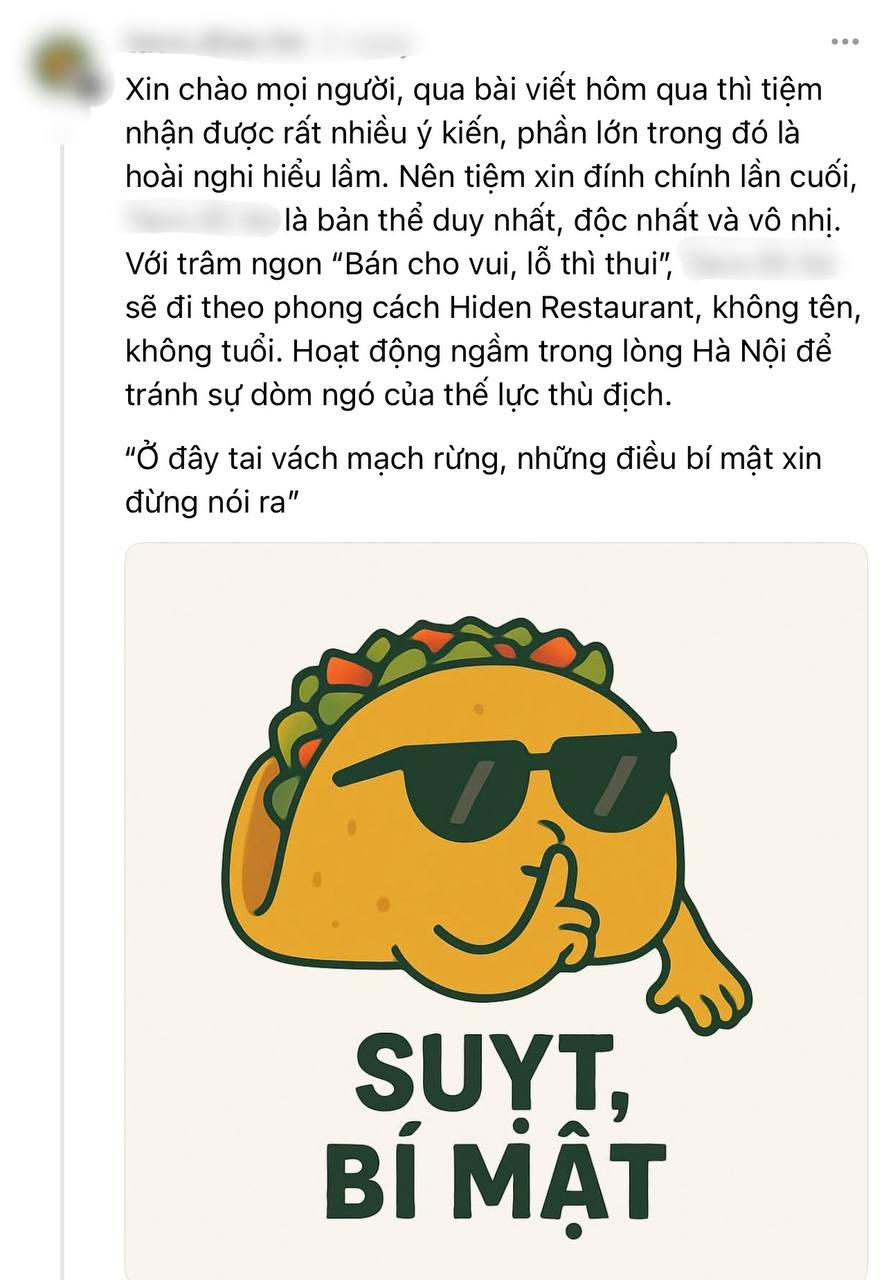 65k gói bim bim mang danh “tacos đi bộ” ở Hà Nội khiến dân tình xôn xao, càng “dậy sóng hơn” khi chủ quán lên tiếng - Ảnh 9