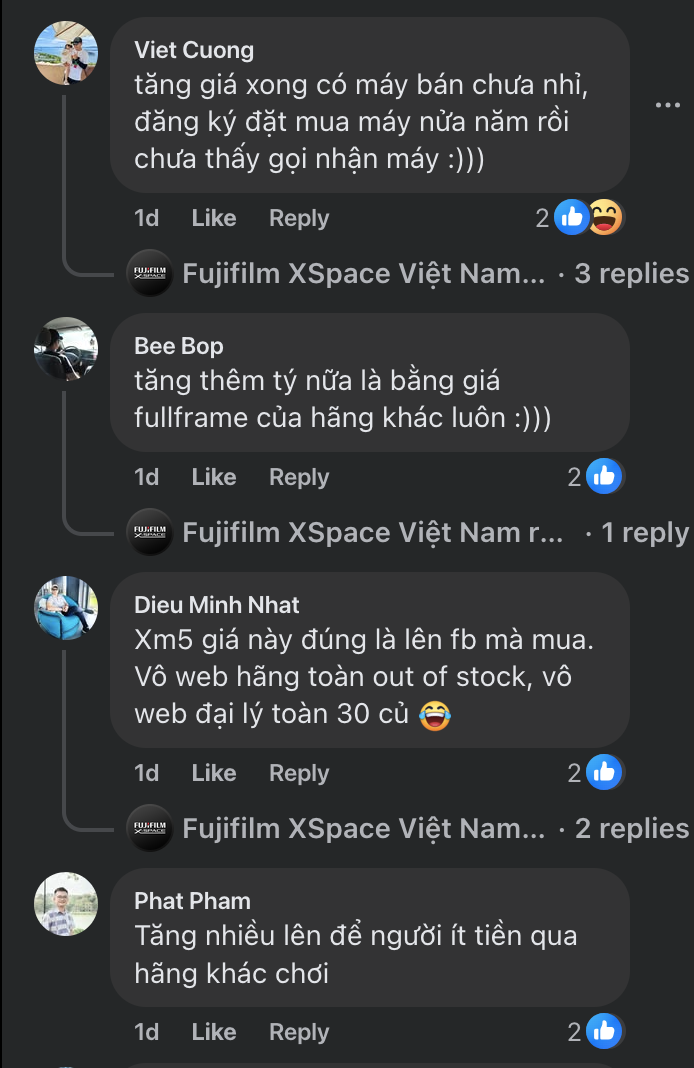 Fujifilm tăng giá loạt máy ảnh và ống kính tại Việt Nam, người dùng "kêu trời" vì giá cao nhưng cũng chẳng có hàng mà mua - Ảnh 2