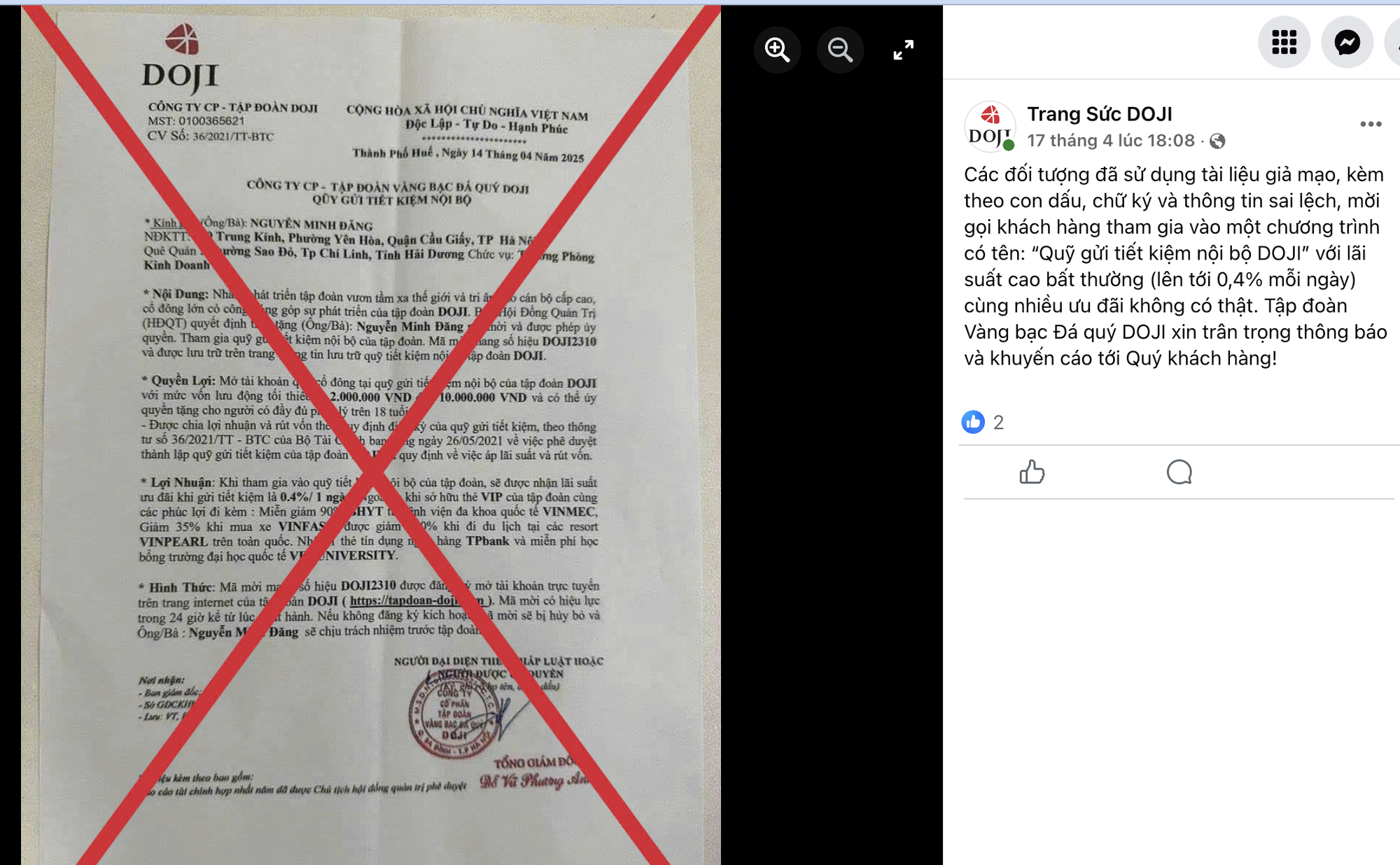 Giá vàng "đỉnh nóc", SJC, DOJI, Mi Hồng đồng loạt cảnh báo rủi ro mạo danh, lừa đảo - Ảnh 1