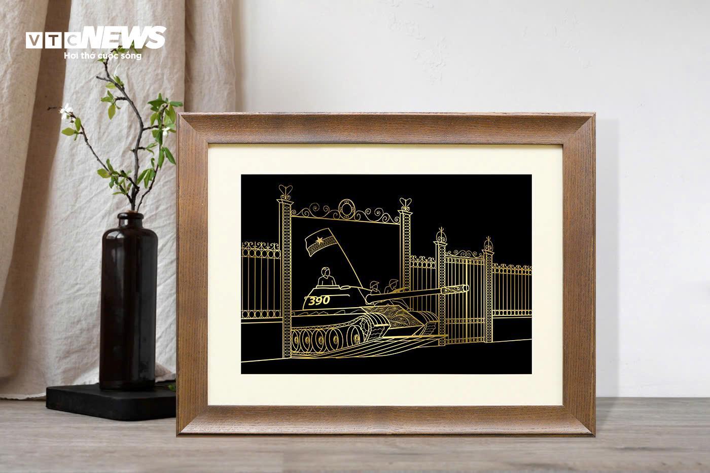 Những món quà đậm dấu ấn lịch sử hút khách dịp 30/4 - Ảnh 2