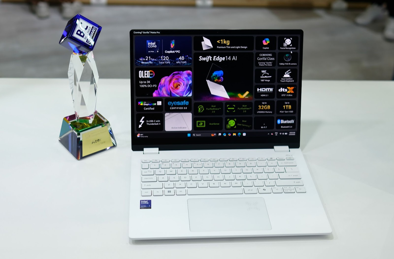 Acer trình làng loạt laptop mỏng nhẹ, tích hợp AI xịn sò tại Computex 2025 - Ảnh 1